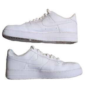 Nike Air Force 1 Low '07 Men's Triple White (CW2288-111) Size 13